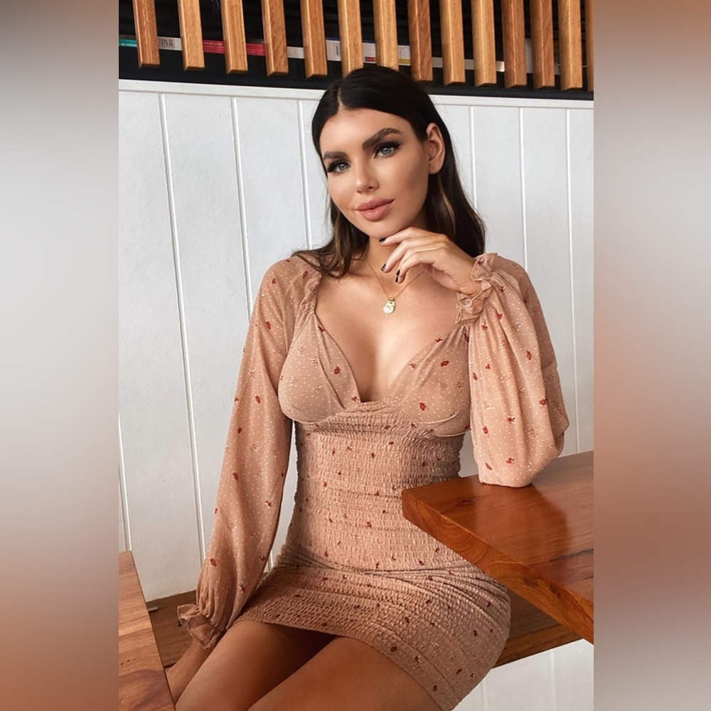 Smock mini dress